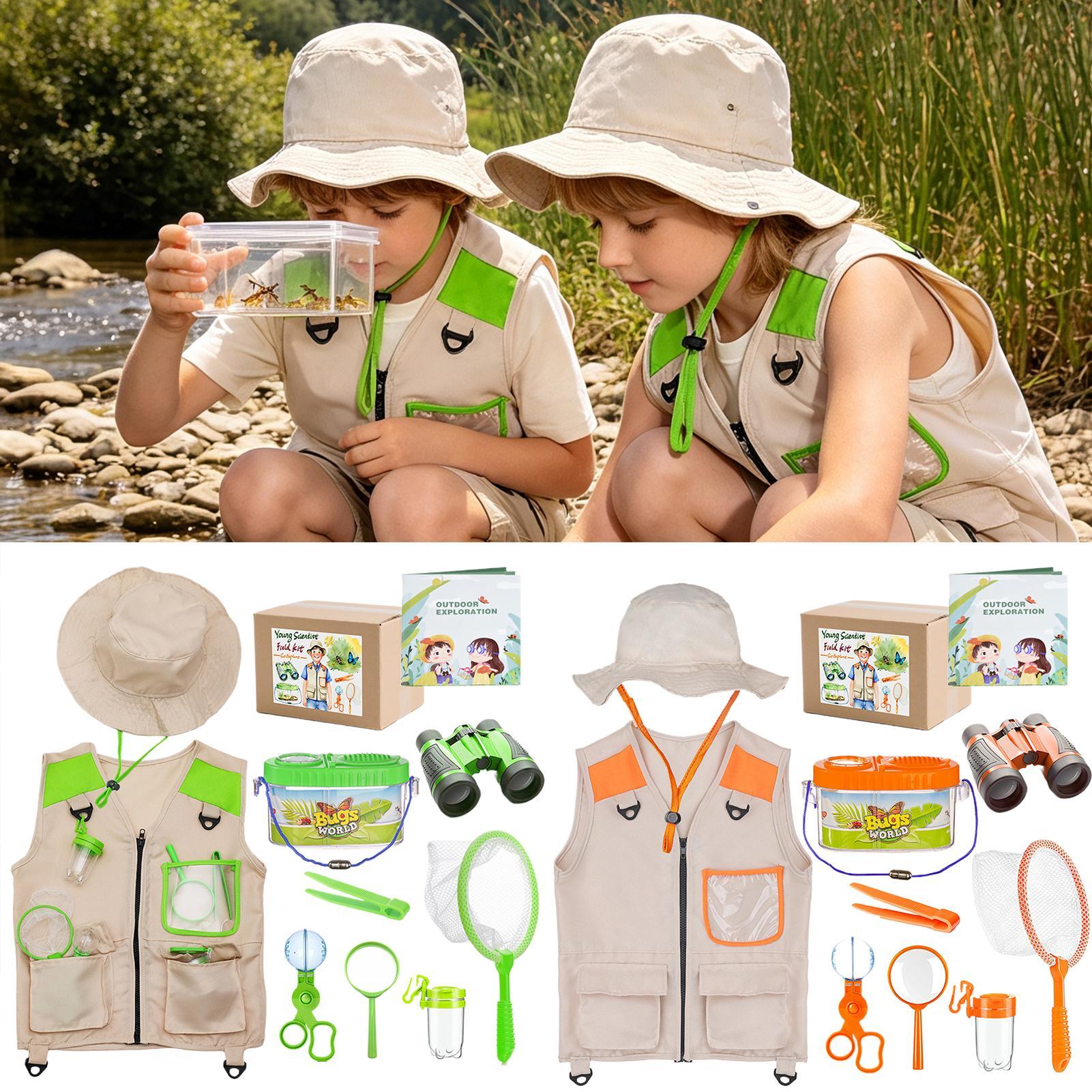 Kinderavontuurset met hoed, li - Outdoor Adventure Educator recensie en prijs