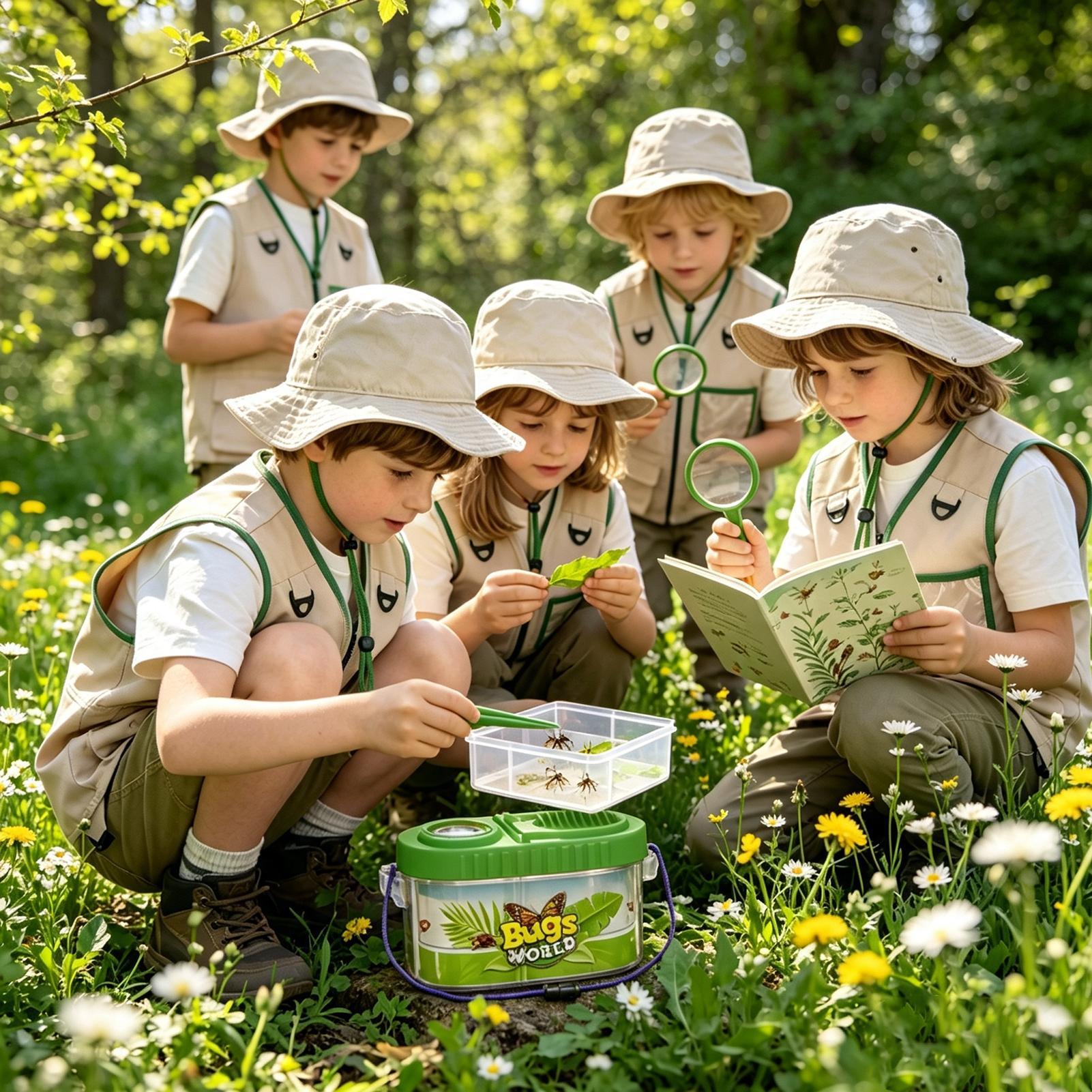 Kinderavontuurset met hoed, li - Outdoor Adventure Educator recensie en prijs