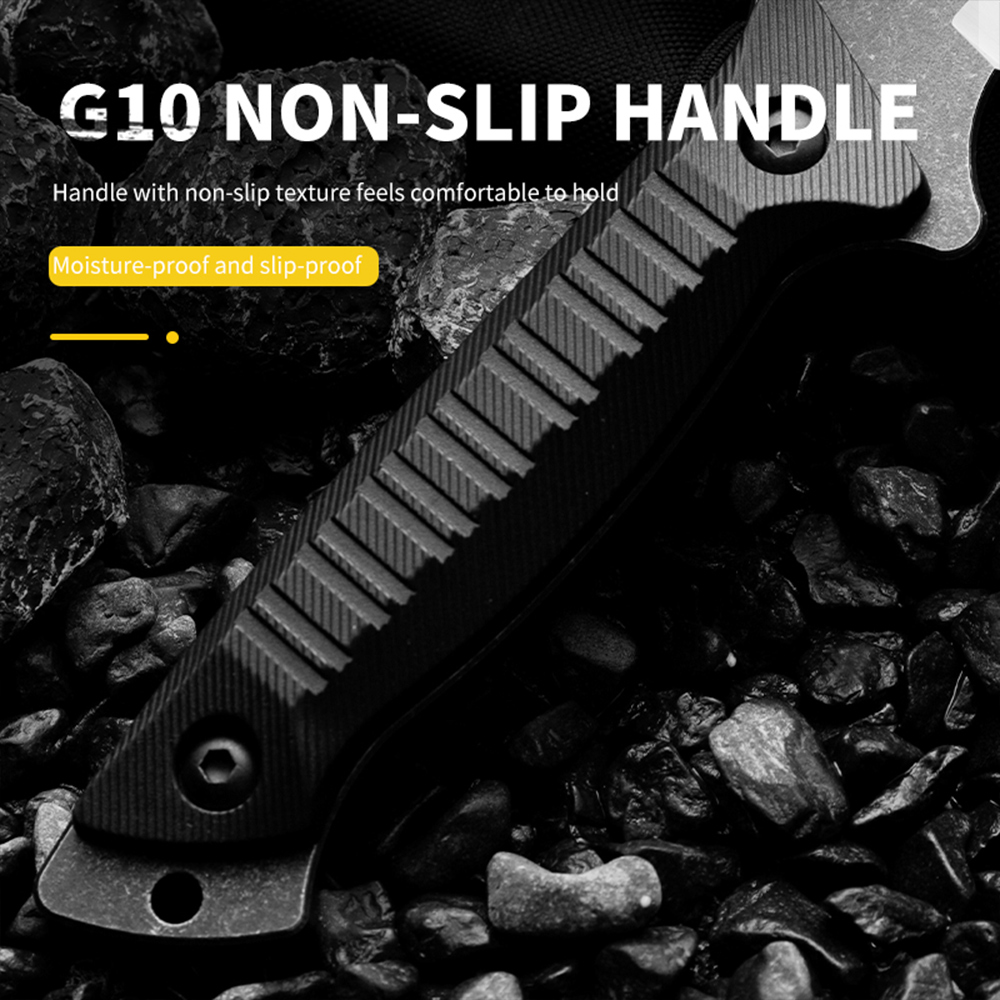 Huangfu Hoge Hardheid 7cr13mov - Survival Knife Full Tang recensie en prijs