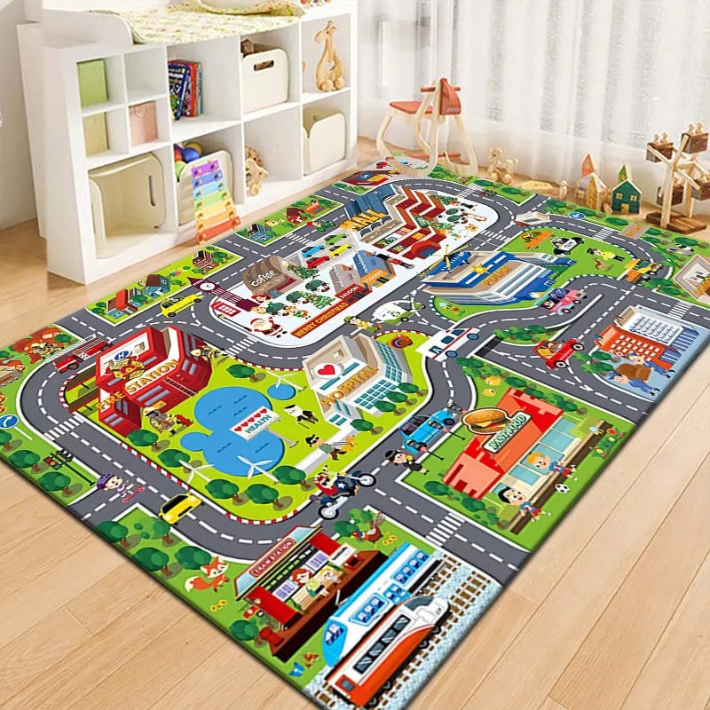 Kleurrijk kinderstadkaart spee - Outdoor Adventure Educator recensie en prijs