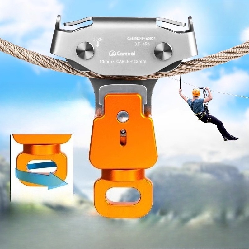Buitensteekbare stalen kabelzi - Outdoor Adventure Ziplines & Waterfall recensie en prijs